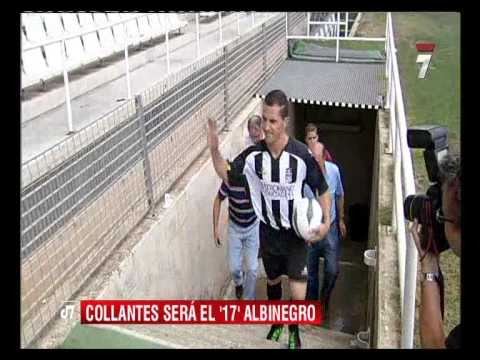 Collantes presentado en el FC Cartagena