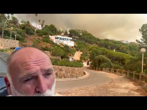 World famous Spanish chef Jose Andres reports from the Tarifa wildfires