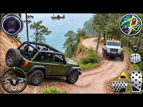 4x4 Offroad Jeep Driving Simulator 3D - Drive SUV 4x4 jeep Offroad Game - Android GamePlay