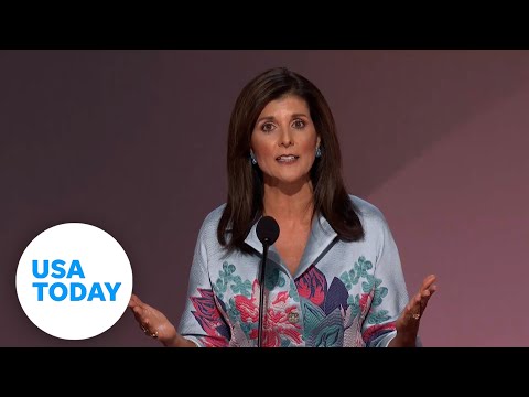 Full speech Nikki Haley gives Trump her 'strong endorsement' at 2024 RNC USA TODAY