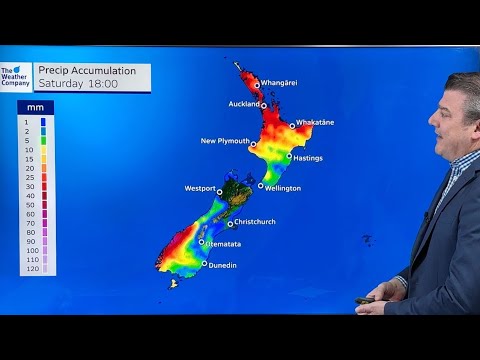 A weak low for NZ on Saturday, high pressure next week