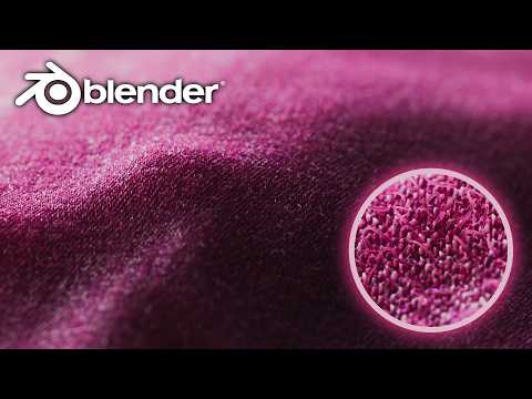 Ultra-Realistic Fabric | Blender Tutorial