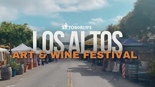 VLOG: LOS ALTOS ART & WINE FESTIVAL 2024