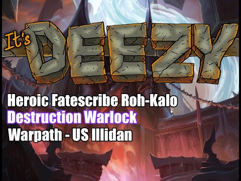 Heroic Fatescribe Roh-Kalo Warlock Sanctum of Domination
