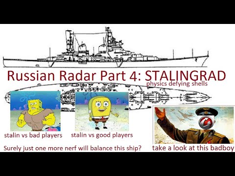 A World of Warships Roundup: RU Radar Part 4: Stalingrad