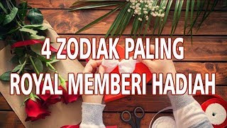 4 Zodiak Ini Dikenal Paling Royal saat Beri Hadiah, Super Niat!