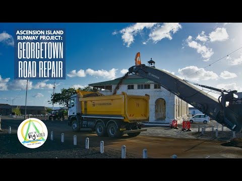 Ascension Island Runway Project: Road Repair