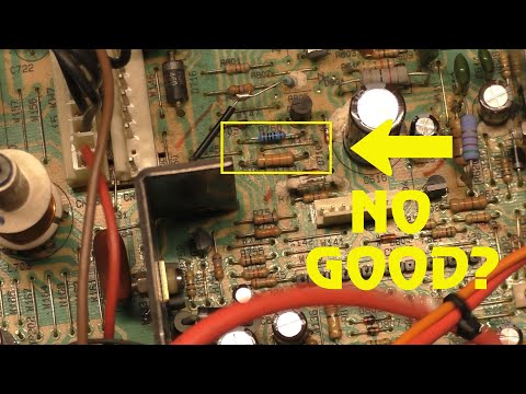 25" U5000 Arcade Monitor Repair - HOT Shorted, R760 And R765 Out Of Spec?