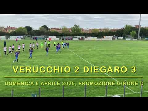 VERUCCHIO 2 DIEGARO 3  promozione girone D 6 APRILE 2025