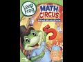 LeapFrog Math Circus 2010 DVD Menu Walkthrough