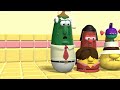Could Somebody Tackle Him VeggieTales Edition
