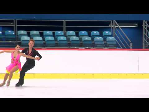 ISU 2014 Jr Grand Prix Zagreb Short Dance Jasmine TESSARI / Stefano COLAFATO ITA