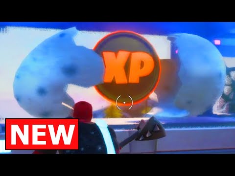 Fortnite Week 4 Gold XP Coin Location! New Gold Xp Coin Location!