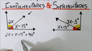 Ângulos Complementares e Suplementares - Super dica na Divisão.