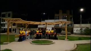 Dron de Apoyo Policial junto a Autoridades Locales y Policía Nacional