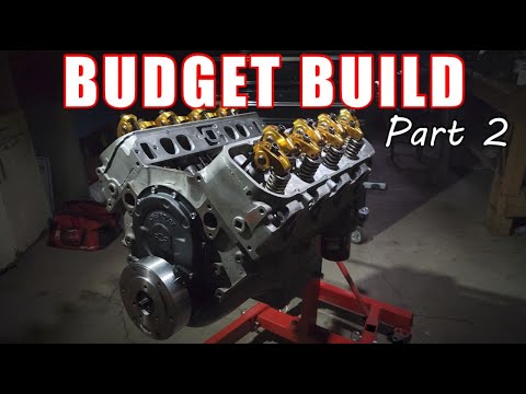 BUDGET Chevy Big Block Build! - Part 2 of 3 ( long block assembly )