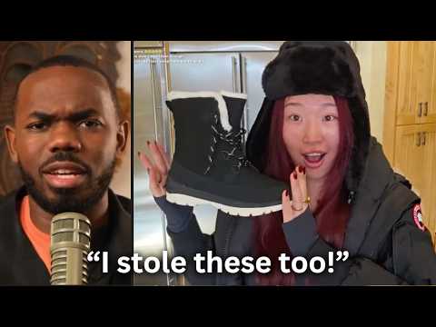 Nina Lin got banned for SHOPLIFTING on stream...