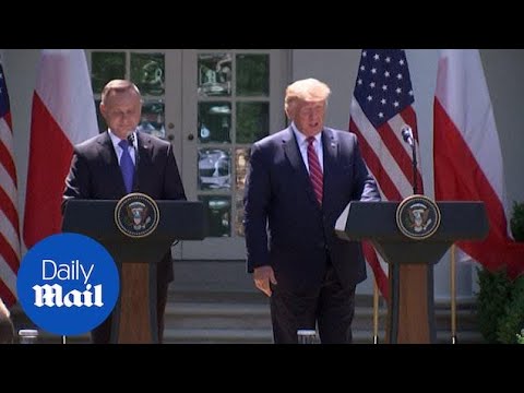 Trump agrees to send 1,000 troops to Poland to counter Russia
