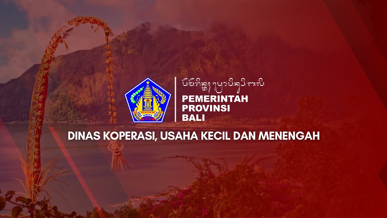 Profil Dinas Koperasi UKM Provinsi Bali