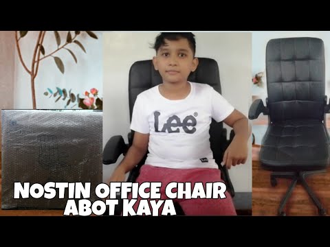 Nostin Office Chair Unboxing and Assembly ABOT KAYA!        @LornMarasigan