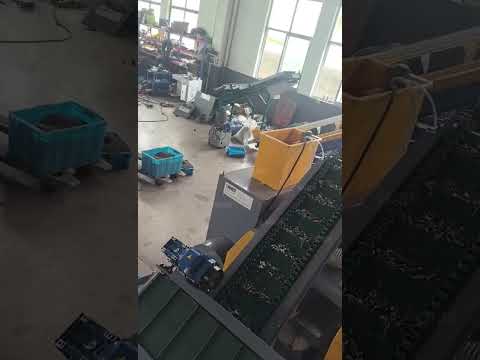 Single-shaft D40 machine + copper granulator C20 production line #cablerecyclingmachine