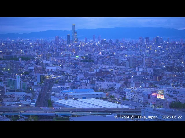 大阪のスカイライン（あべのハルカス、大阪ドーム、大阪・ミナミ、天保山大観覧車）