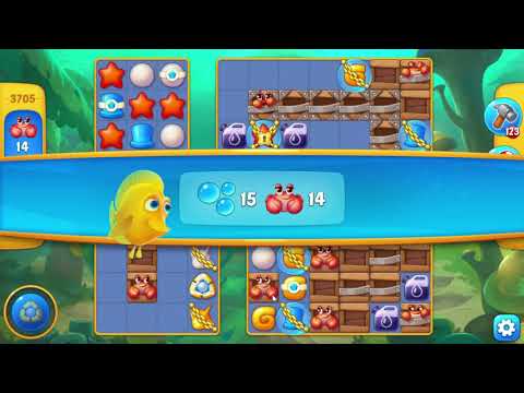 Fishdom 3705 Level - NO BooSTERS