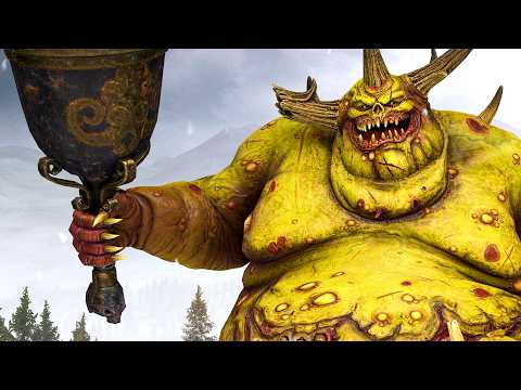 Ogre Kingdoms VS Daemons of Chaos - TotalWar: Warhammer 3