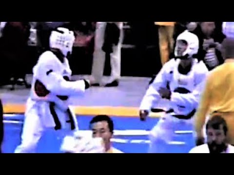 ANDRE LIMA at US OPEN TAEKWONDO (2003) USA OLYMPIC STYLE COMPETITION CHAMPIONSHIP OFFICIAL SPARRING