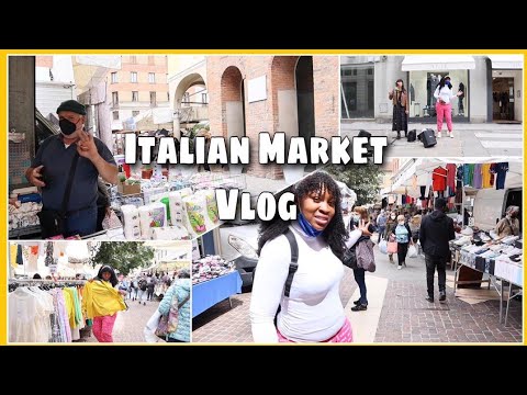 Cremona Street Market Vlog in Italy/why Italians Prefer the local Market