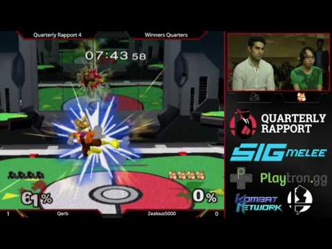 QR4 || Qerb (G&W) vs Zealous5000 (Marth, Fox) || WQ