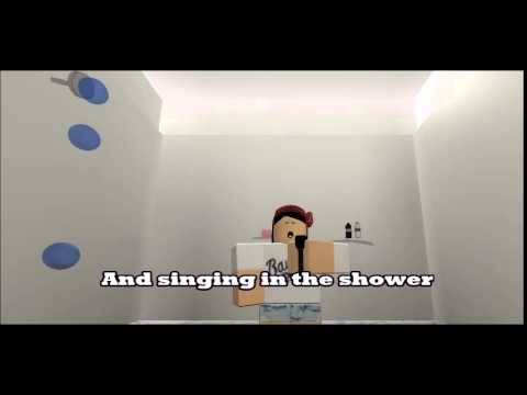 Singing In The Showẹr 25k Roblox - 