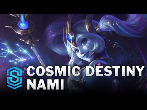 Cosmic Destiny Nami Skin Spotlight - League of Legends