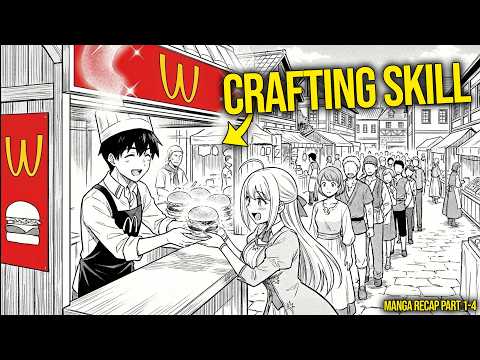 ISEKAI'D With A Food Cart Skill, He Spawns Infinite Ingredients & Builds A FAST FOOD Empire | Manga