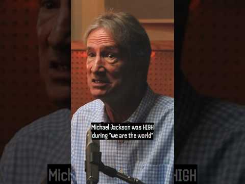 Michael Jackson was HIGH during "We Are The World" recording session.
