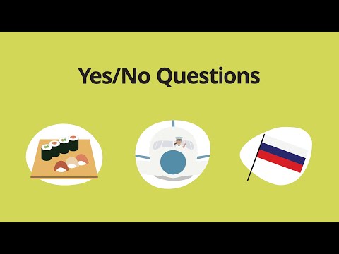 Grammar Tutorial - Yes/No questions