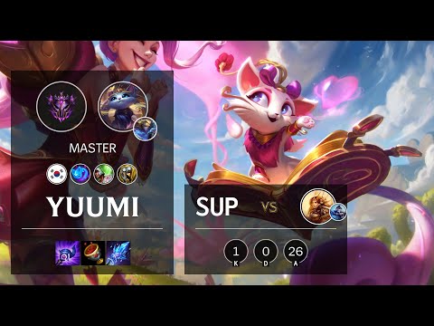 Yuumi Support vs Leona - KR Master Patch 10.16