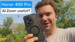 Honor 400 Pro - Is AI Zoom really useful? 