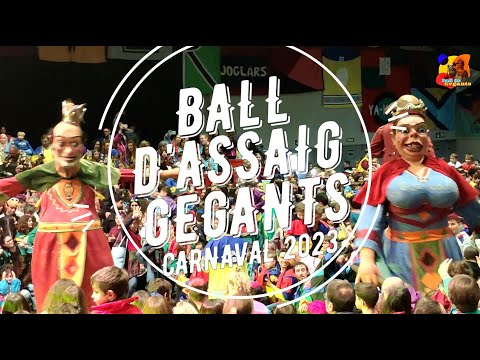 Carnaval Solsona 2023 - Ball d'Assaig dels Gegants de Solsona