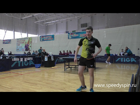 Dvoinikov - Ovchinnikov.Russian Junior Table Tennis Championship 2017. FHD.