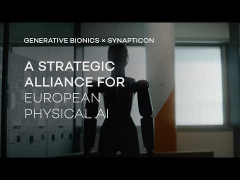 Synapticon x Generative Bionics - Sovereign European Actuation for Humanoid Robots
