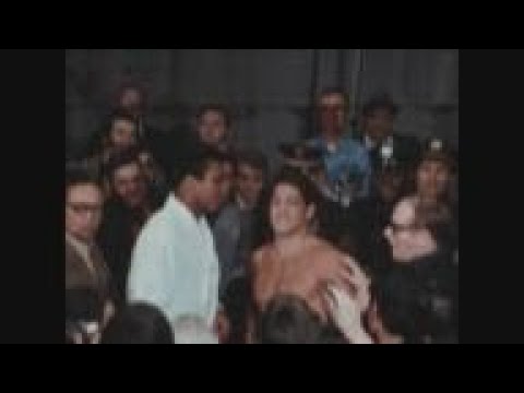 New York city: Mohammad Ali and Oscar Bonavena exchange hostile remarks at physical