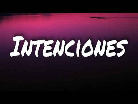 Dalex - Intenciones (Lyrics/Letra)