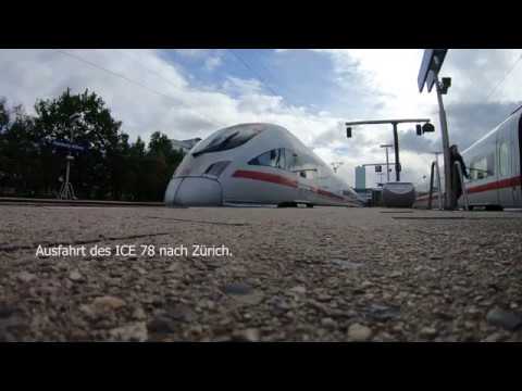 ⁴ᴷ₆₀ Trainspotting - Hamburg-Altona - ICE 78 - ICE-T (BR 411)