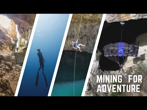 Mining for Adventure - Base Jumping, Paddle boarding, Freediving & Rock climbing!