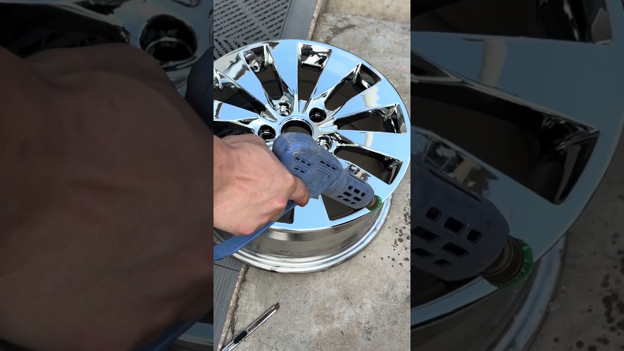 AZURE Wheel Hub Vacuum Coating Machine Violent Surface Test