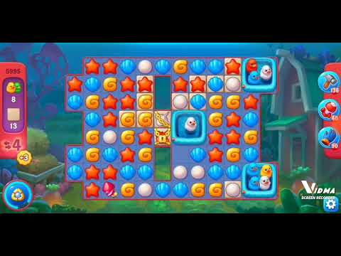 Fishdom. 5995 hard level no boosters and diamonds