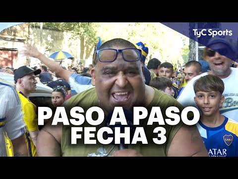 PASO A PASO - FECHA 3 ⚽ La VOZ de los HINCHAS de BOCA, INDEPENDIENTE, SAN LORENZO y más