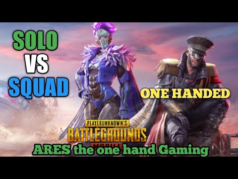Solo vs Squad By One Handed Pubg Player|13 Kill with Chicken Dinner|First March of Season 14| #PUBGM