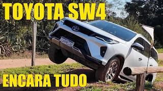 Toyota SW4 Platinum - Teste avançado de 4x4